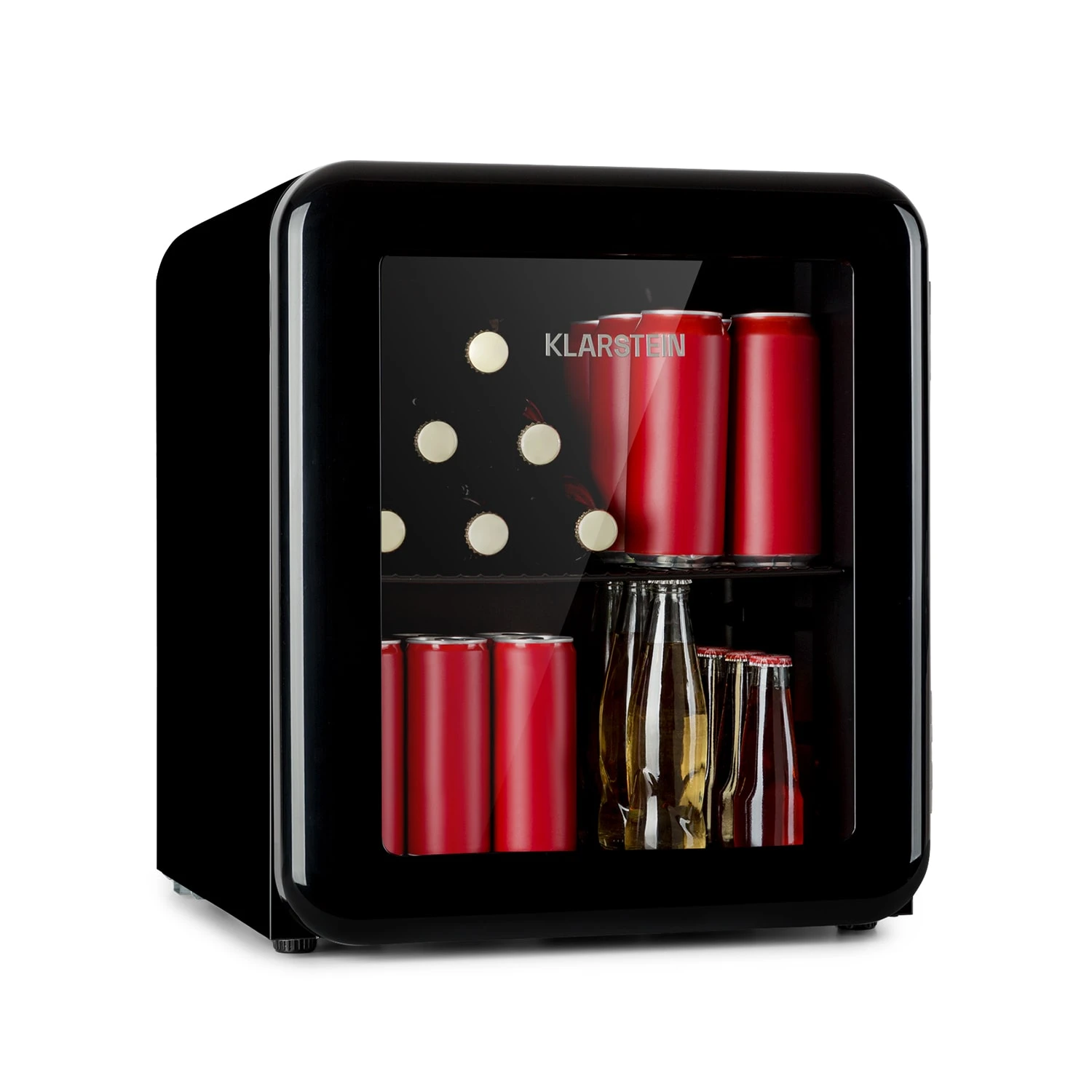 PopLife Getränkekühlschrank Mit Glastür 48 Liter 3 PopLife Getränkekühlschrank Mit Glastür 48 Liter