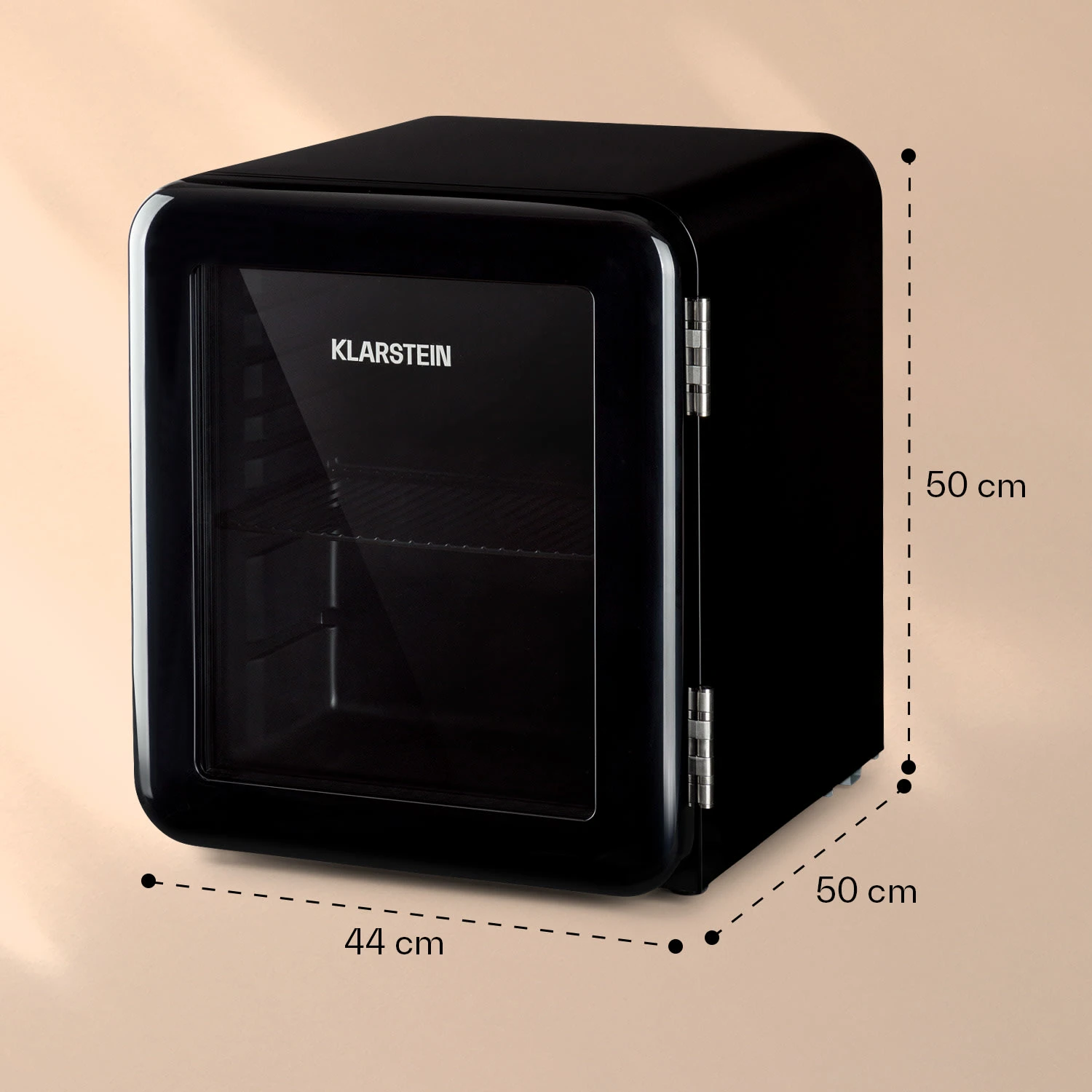 PopLife Getränkekühlschrank Mit Glastür 48 Liter 9 PopLife Getränkekühlschrank Mit Glastür 48 Liter – Bild 7