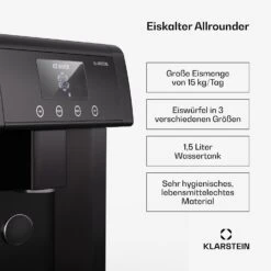 [Gebraucht] Eiszeit Eiswürfelmaschine -KLarstein Verkaufsgeschäft 10046160 de 0002 usp 1