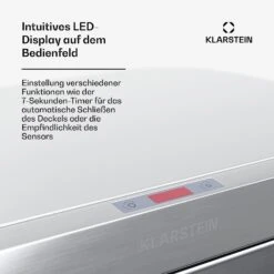 Touchless Sensor-Mülleimer 60L 13 Touchless Sensor-Mülleimer 60L -KLarstein Verkaufsgeschäft 10046163 de 0004 usp