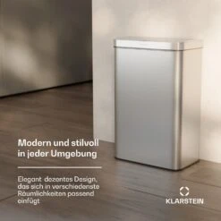 Touchless Sensor-Mülleimer 60L 15 Touchless Sensor-Mülleimer 60L -KLarstein Verkaufsgeschäft 10046163 de 0006 usp