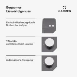 [Gebraucht] IceCraft Eiswürfelmaschine -KLarstein Verkaufsgeschäft 10046189 de 0004 usp