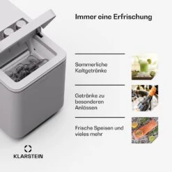 [Wiederverpackt] IceCraft Eiswürfelmaschine -KLarstein Verkaufsgeschäft 10046190 de 0005 usp