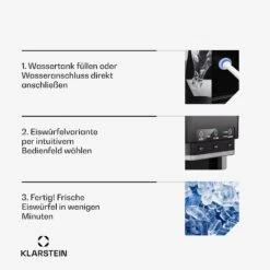 [Gebraucht] ArcticBlend 3in1 Eiswürfelmaschine -KLarstein Verkaufsgeschäft 10046191 de 0004 usp 1