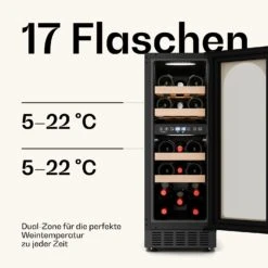 [Wiederverpackt] Victoria 17 Flaschen Weinkühlschrank -KLarstein Verkaufsgeschäft 10046195 de 0003 usp