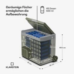 PolarForce 40L Kompressor-Kühlbox 16 PolarForce 40L Kompressor-Kühlbox -KLarstein Verkaufsgeschäft 10046216 de 0007 usp