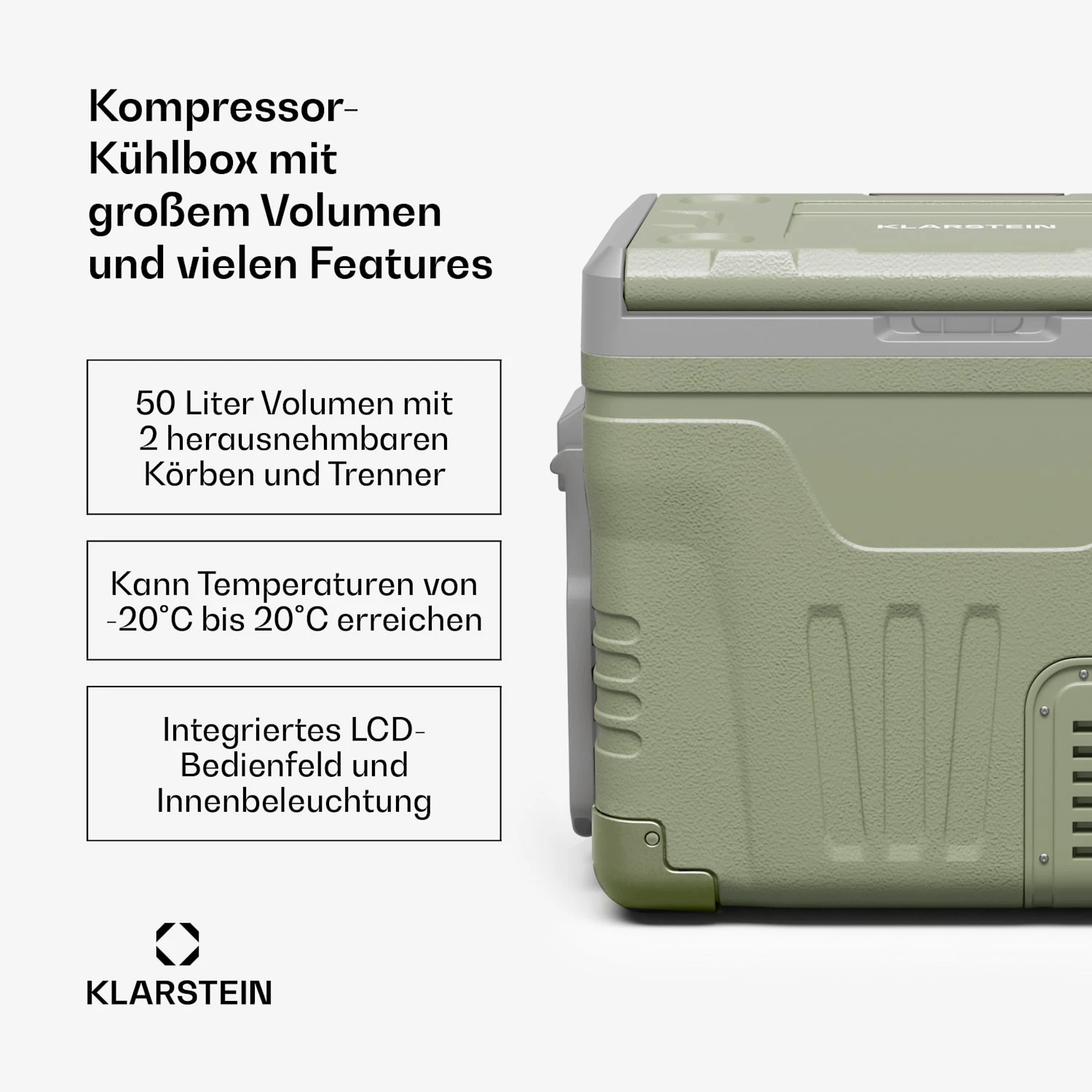 PolarForce 50L Kompressor-Kühlbox 4 PolarForce 50L Kompressor-Kühlbox – Bild 2