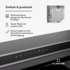 Royal Flush Eco Slim 60 Dunstabzugshaube -KLarstein Verkaufsgeschäft 10046224 de 0006 usp