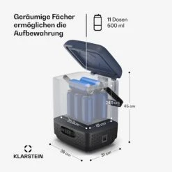 SwiftFrost 12L Kühlbox 16 SwiftFrost 12L Kühlbox -KLarstein Verkaufsgeschäft 10046244 de 0007 usp