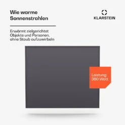 [Wiederverpackt] Wonderwall Smart Infrarotheizung Für Die Wand | 60x60cm -KLarstein Verkaufsgeschäft 10046258 de 0003 usp