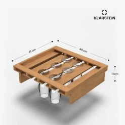 Weinglasregal 13 Weinglasregal -KLarstein Verkaufsgeschäft 10046281 yy 0011 dimensions