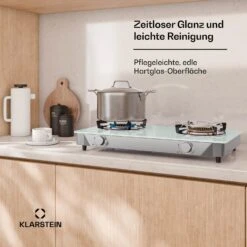 [Wiederverpackt] Barzona Campingkocher | 2 Brenner -KLarstein Verkaufsgeschäft 10046299 de 0005 usp 1