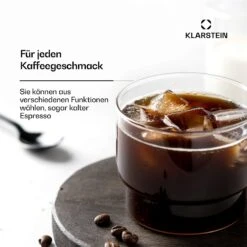 [Wiederverpackt] SteelPresso Slim Touch Espressomaschine -KLarstein Verkaufsgeschäft 10046330 de 0005 usp