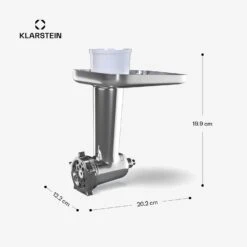 Chiara Fleischwolf-Aufsatz -KLarstein Verkaufsgeschäft 10046348 yy 0011 dimensions