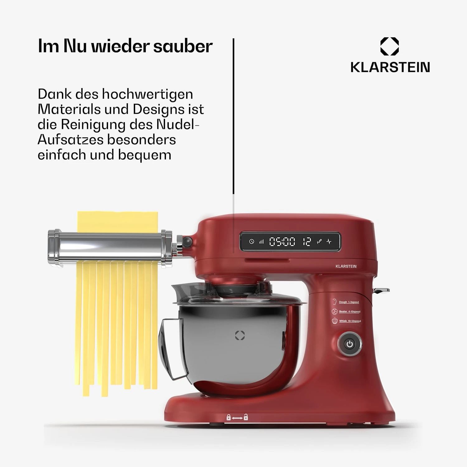 Chiara Nudel-Aufsatz | 3-in1-Funktionen 8 Chiara Nudel-Aufsatz | 3-in1-Funktionen – Bild 6