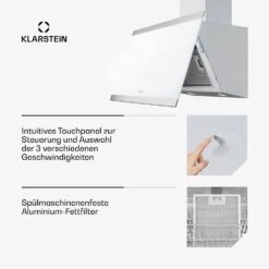 [Gebraucht] FlashLine 60 Dunstabzugshaube -KLarstein Verkaufsgeschäft 10046378 de 0006 usp