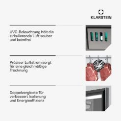 Steakhouse Reifeschrank | 88 L -KLarstein Verkaufsgeschäft 10046386 de 0006 usp