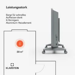 [Wiederverpackt] Bansin Smart 1500 Konvektorheizung -KLarstein Verkaufsgeschäft 10046400 de 0003 usp