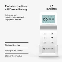 [Gebraucht] Cosmic Beam Infrarot-Wandstrahler 2500W -KLarstein Verkaufsgeschäft 10046402 de 0004 usp