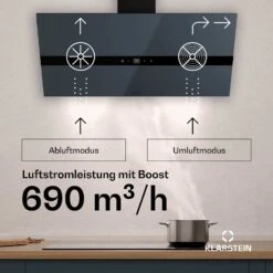 [Gebraucht] WiFusion Dunstabzugshaube | 90 Cm -KLarstein Verkaufsgeschäft 10046412 de 0002 usp
