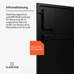 [Gebraucht] Wonderwall Smart Bornholm Infrarotheizung Für Die Wand -KLarstein Verkaufsgeschäft 10046414 de 0003 usp