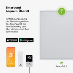 [Wiederverpackt] RadiantSmart IR Heater | Infrarotheizung -KLarstein Verkaufsgeschäft 10046416 de 0002 usp