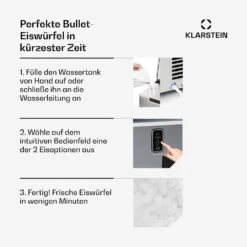 Bullet Ice Shaved Ice Maker | 15 Kg Eisproduktion -KLarstein Verkaufsgeschäft 10046440 de 0004 usp