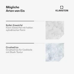 Bullet Ice Shaved Ice Maker | 15 Kg Eisproduktion -KLarstein Verkaufsgeschäft 10046440 de 0005 usp