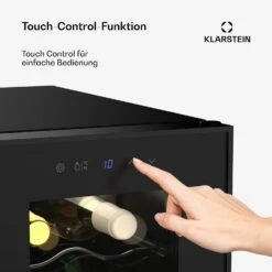 [Gebraucht] Shiraz Weinkühlschrank | 2 Kühlzonen -KLarstein Verkaufsgeschäft 10046441 de 0006 usp