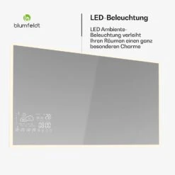 [Wiederverpackt] Infrared Heater | Smart Mirror | Infrarot | 600 W | IP44 -KLarstein Verkaufsgeschäft 10046459 de 0004 usp