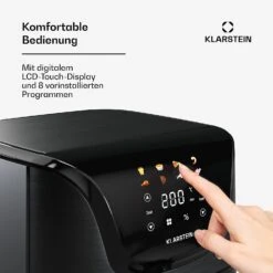 [Gebraucht] AeroVital Deluxe Heißluftfritteuse | 1700 W | | Inkl. Zubehör -KLarstein Verkaufsgeschäft 10046461 de 0004 usp