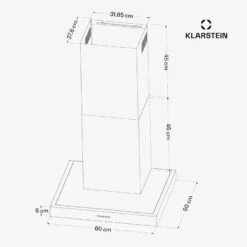 [Gebraucht] AeroClean Dunstabzugshaube | 60 Cm -KLarstein Verkaufsgeschäft 10046467 de 0007 usp 1