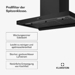 [Wiederverpackt] AeroClean Dunstabzugshaube | 90 Cm -KLarstein Verkaufsgeschäft 10046469 de 0004 usp
