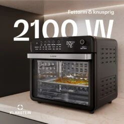 [Gebraucht] Air Glaze Digital Heißluftfritteuse | 2100 W | 34 Liter -KLarstein Verkaufsgeschäft 10046475 de 0003 usp