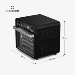 [Gebraucht] Air Glaze Digital Heißluftfritteuse | 2100 W | 34 Liter -KLarstein Verkaufsgeschäft 10046475 yy 0011 dimensions