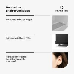 Irene Retro Kühl-/Gefrierschrank | 31 Liter -KLarstein Verkaufsgeschäft 10046487 de 0005 usp