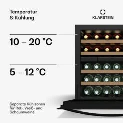 [Gebraucht] Vinsider 30 Built-In Duo Einbau-Weinschrank -KLarstein Verkaufsgeschäft 10046491 de 0004 usp