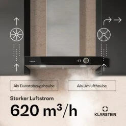 [Wiederverpackt] AirNova Dunstabzugshaube| 60 Cm -KLarstein Verkaufsgeschäft 10046497 de 0004 usp