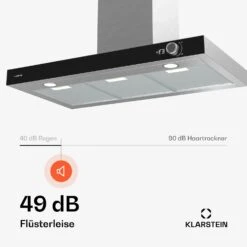 [Gebraucht] AirNova Dunstabzugshaube| 90 Cm -KLarstein Verkaufsgeschäft 10046498 de 0005 usp