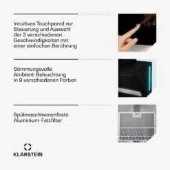 Alina Dunstabzugshaube | 60 Cm 15 Alina Dunstabzugshaube | 60 Cm -KLarstein Verkaufsgeschäft 10046568 de 0006 usp