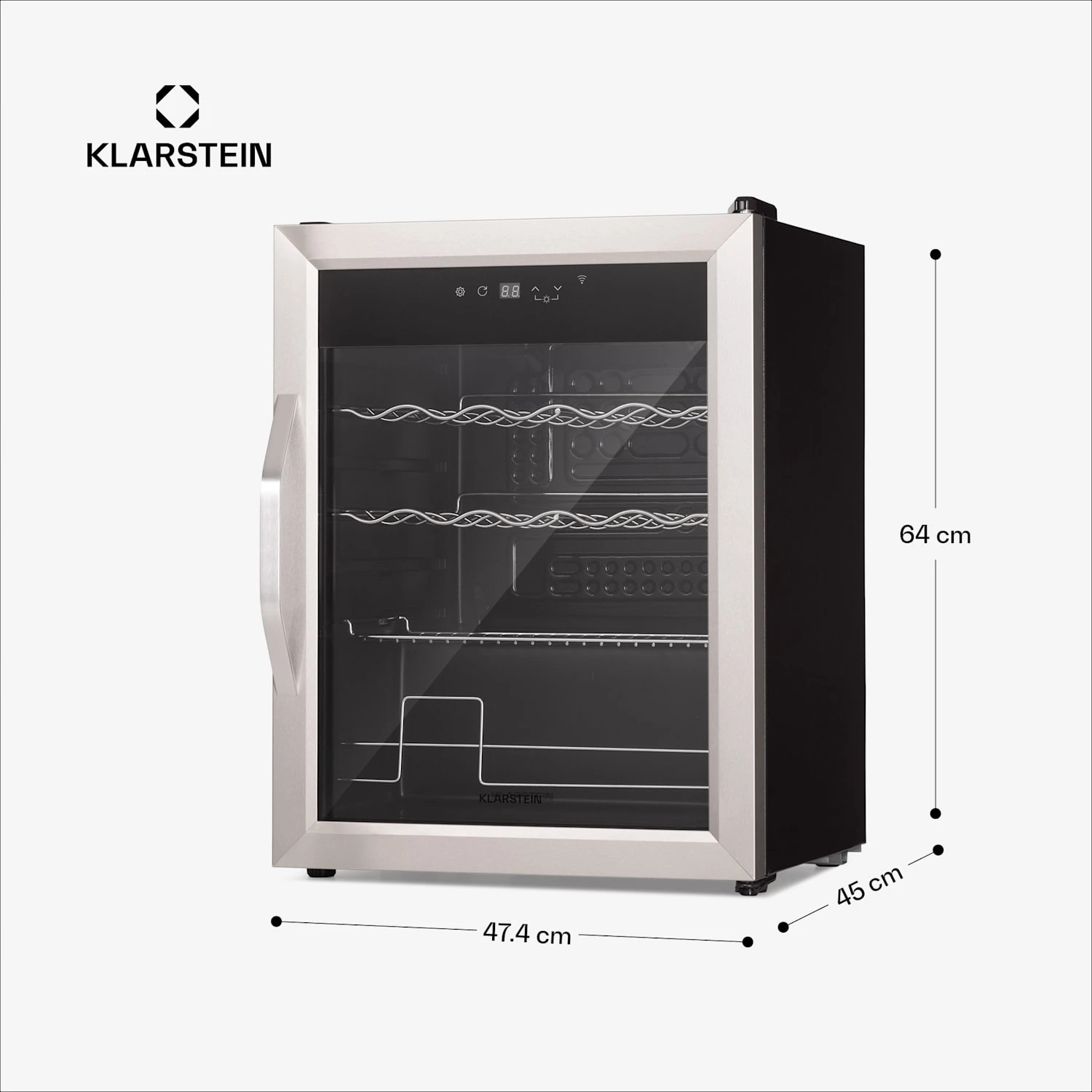 Coachella 65 Smart Getränkekühlschrank Mit Glastür 60 Liter 9 Coachella 65 Smart Getränkekühlschrank Mit Glastür 60 Liter – Bild 7