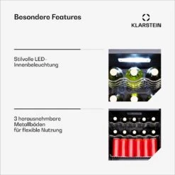 Coachella 60 Smart Getränkekühlschrank Mit Glastür 60 Liter 14 Coachella 60 Smart Getränkekühlschrank Mit Glastür 60 Liter -KLarstein Verkaufsgeschäft 10046572 de 0005 usp