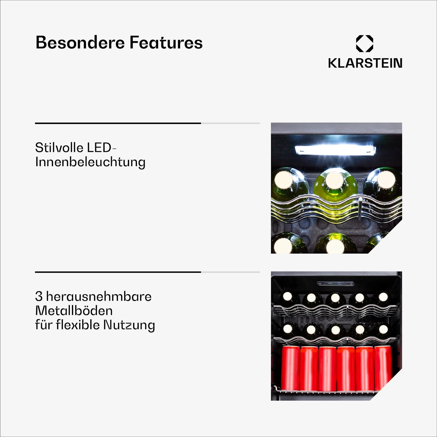 Coachella 60 Smart Getränkekühlschrank Mit Glastür 60 Liter 7 Coachella 60 Smart Getränkekühlschrank Mit Glastür 60 Liter – Bild 5