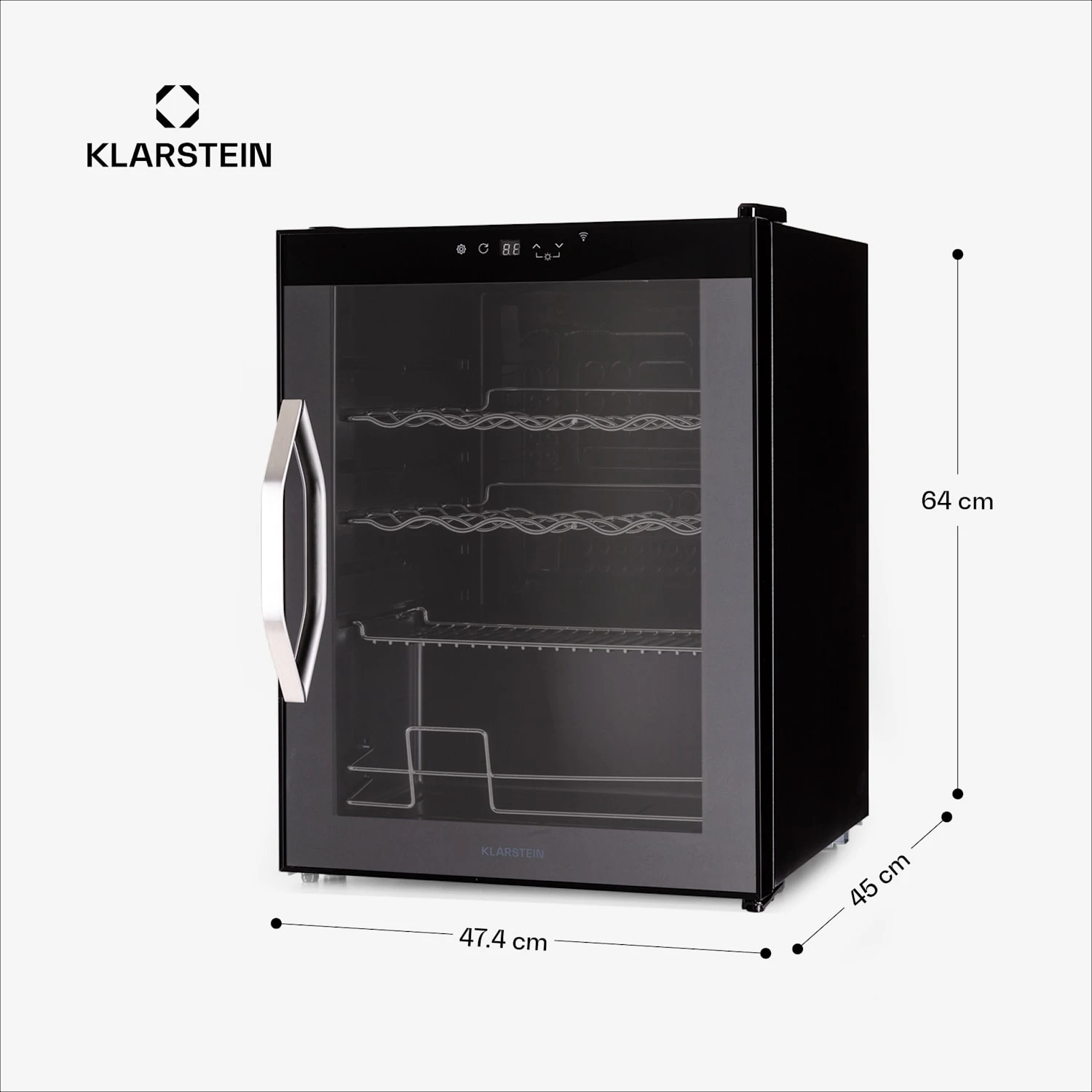 Coachella 60 Smart Getränkekühlschrank Mit Glastür 60 Liter 9 Coachella 60 Smart Getränkekühlschrank Mit Glastür 60 Liter – Bild 7