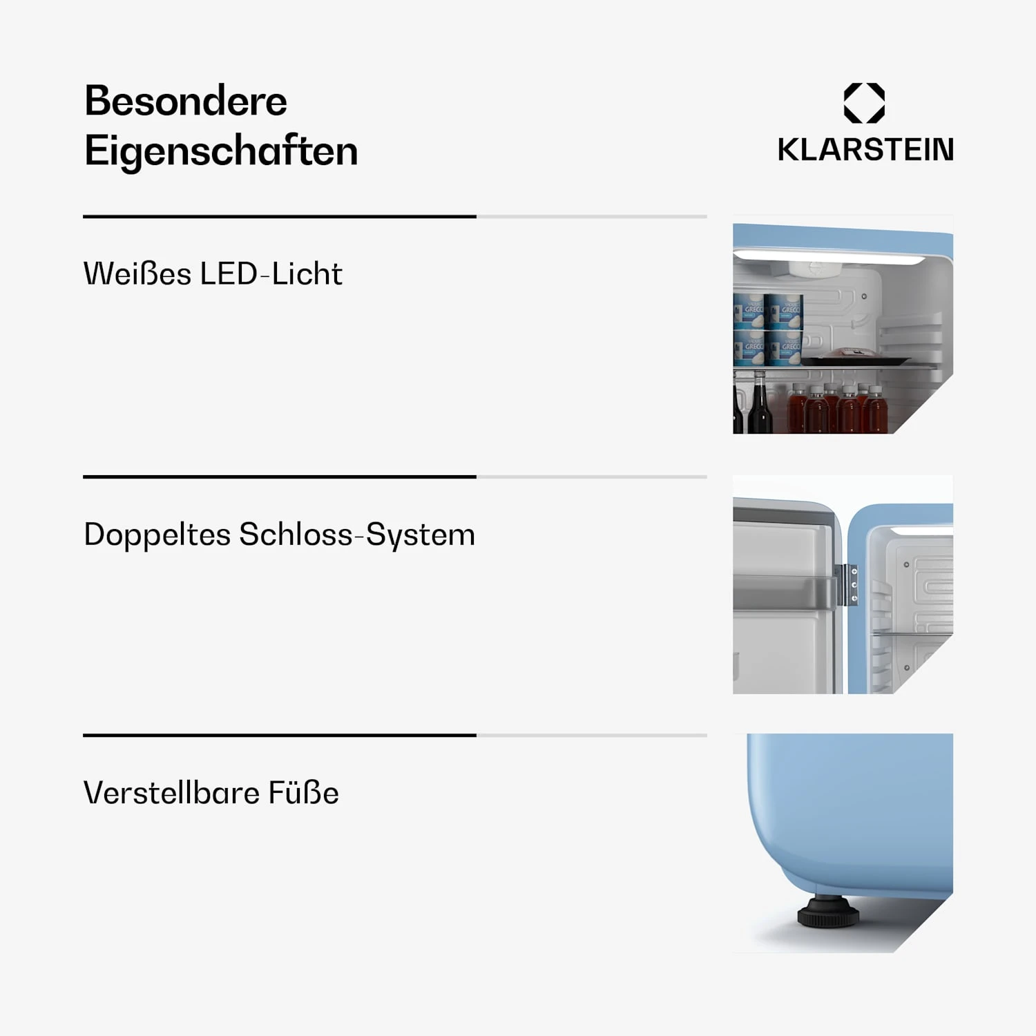 Audrey Evo Mini Kühlschrank | 68L 8 Audrey Evo Mini Kühlschrank | 68L – Bild 6