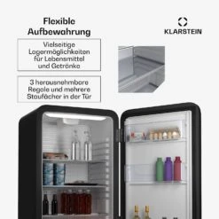 [Gebraucht] Audrey Evo Kühlschrank | 112L | Retro-Design -KLarstein Verkaufsgeschäft 10046628 de 0005 usp