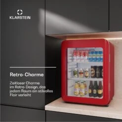 Audrey Evo Getränkekühlschrank Mit Glastür | Retro-Design | 68 L 12 Audrey Evo Getränkekühlschrank Mit Glastür | Retro-Design | 68 L -KLarstein Verkaufsgeschäft 10046634 de 0003 usp