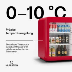 Audrey Evo Getränkekühlschrank Mit Glastür | Retro-Design | 68 L 13 Audrey Evo Getränkekühlschrank Mit Glastür | Retro-Design | 68 L -KLarstein Verkaufsgeschäft 10046634 de 0004 usp