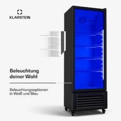 GrandCooler Getränkekühlschrank Mit Glastür | 270 L -KLarstein Verkaufsgeschäft 10046641 de 0004 usp