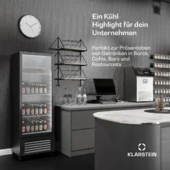 GrandCooler Getränkekühlschrank Mit Glastür | 270 L -KLarstein Verkaufsgeschäft 10046641 de 0005 usp